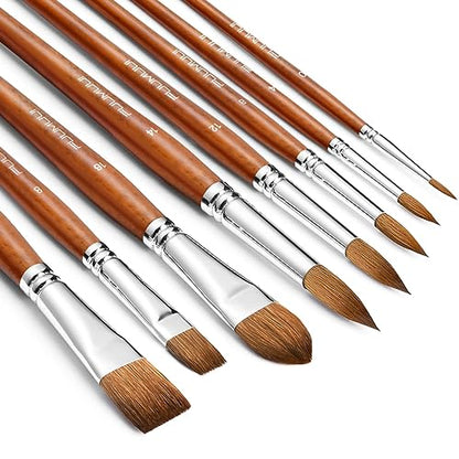 Sable Watercolor Brushes Professional