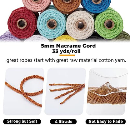 5mm Macrame Cord (1188 Foot)