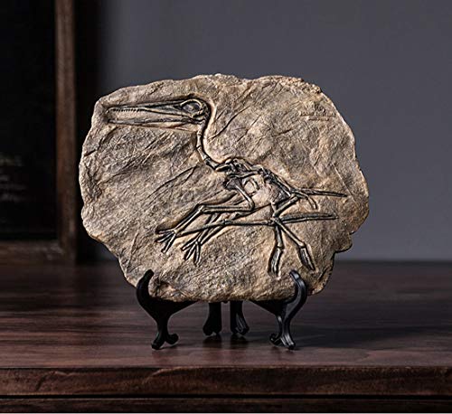 Resin Dinosaur Fossil Statue Model Simulated Skeleton Home Office Display Decorative Craft Box Decoration
