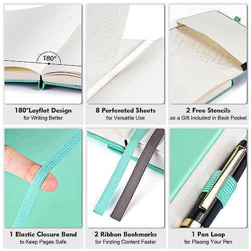 5 Pack Bullet Dotted Notebook Bulk (5 Count)