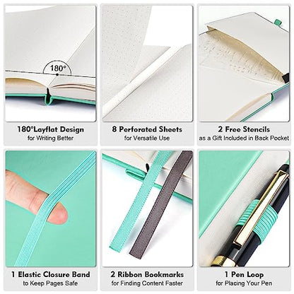 5 Pack Bullet Dotted Notebook Bulk (5 Count)