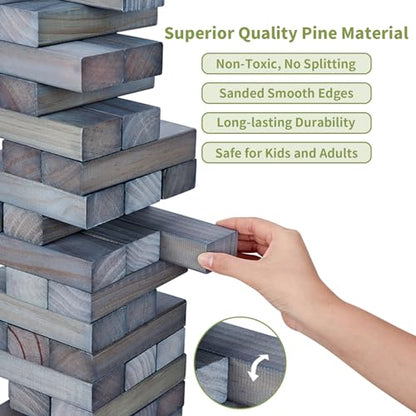 60 PCS Giant Tumble Tower