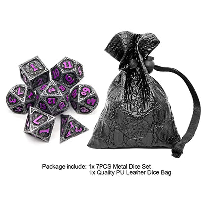 Metal DND Dice Set