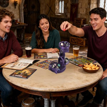 Castle Dice Tower and Tray
