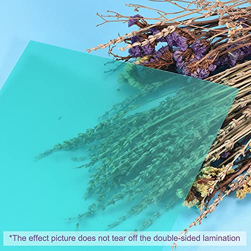 4Pcs A4 Gel Light Lighting Filter Overlay Transparent Color Correction Plastic Vinyl PVC Sheets Photography Television Green