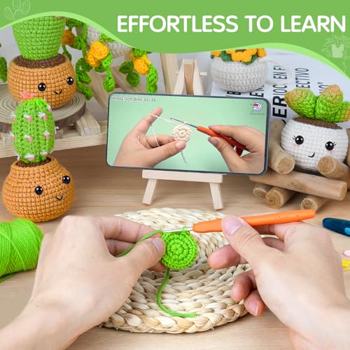 Crochet Kit for Beginners (6 Count)