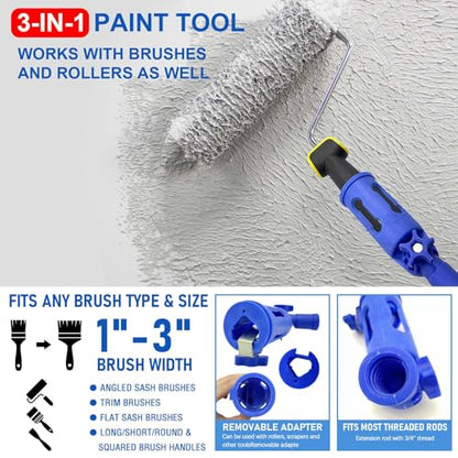 Multi Angle Paint Brush Extender for High Ceiling