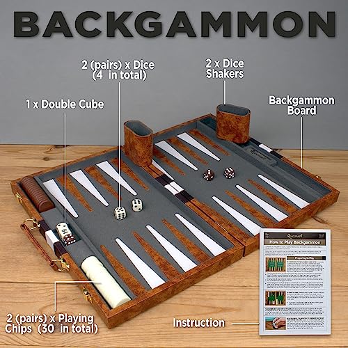Large Backgammon Sets for Adults