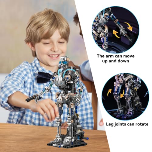 Mechanical Robot Model Set for Adults