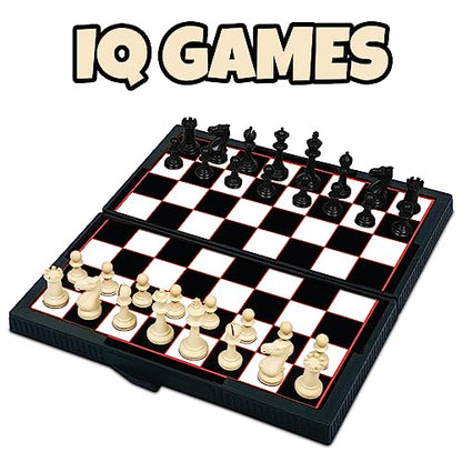 Magnetic Board Travel Games for Kids (12 Count)