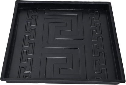 Concrete for Stepping Stones, Reusable Plastic Concrete Forms, Durable ABS Garden Path Mold with Decorative Pattern, DIY Home and Patio Decoration Kit