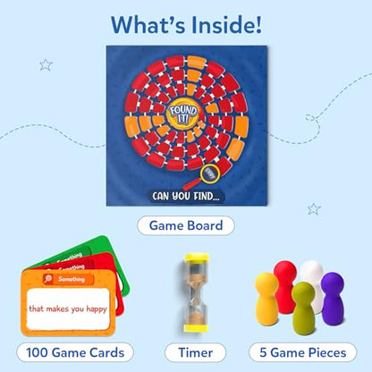 Found It Scavenger Hunt Board & Card Game for Kids
