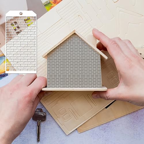8 Pieces Stencils for Crafts