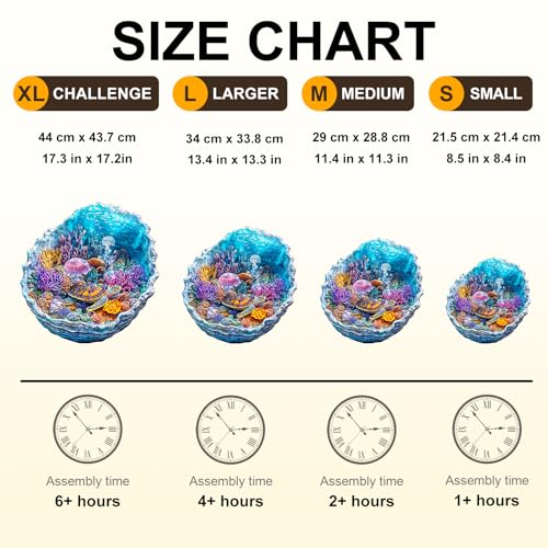Wooden Puzzles for Adults (175 Count)