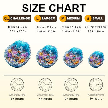 Wooden Puzzles for Adults (175 Count)