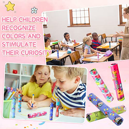 15 Pcs Classic Kaleidoscopes Kids Birthday Party Favor Old Fashioned Vintage Educational Toys Stocking Stuffers Goodie Bag Fillers for Classroom School Return Gifts Carnival Prizes (15 Count)