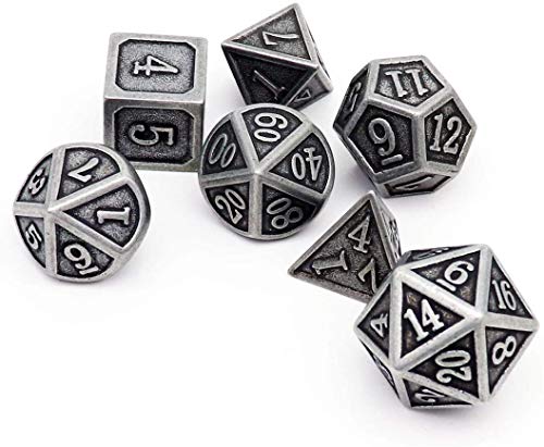 Metal DND Dice Set