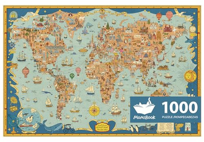 1000 Piece Puzzle for Adults Jigsaw Puzzles (1000 Count)