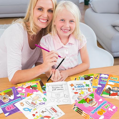 The Ten Commandments Coloring Books