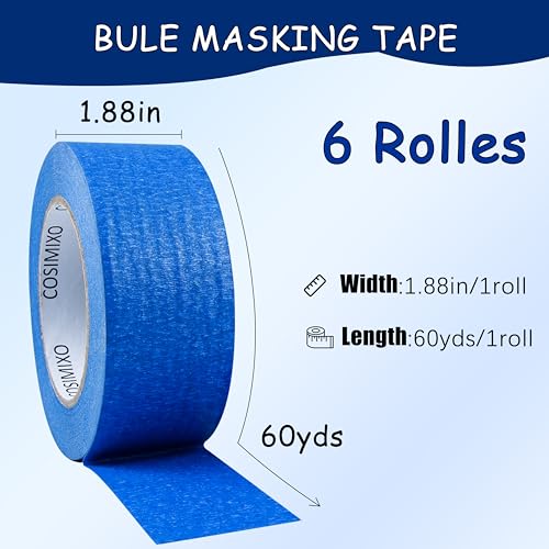 Blue Painters Tape 1.88 in x 60 Yds (1080 Foot)