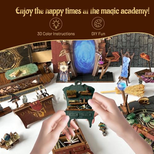 Magic Book Nook Kit with Remote Wand