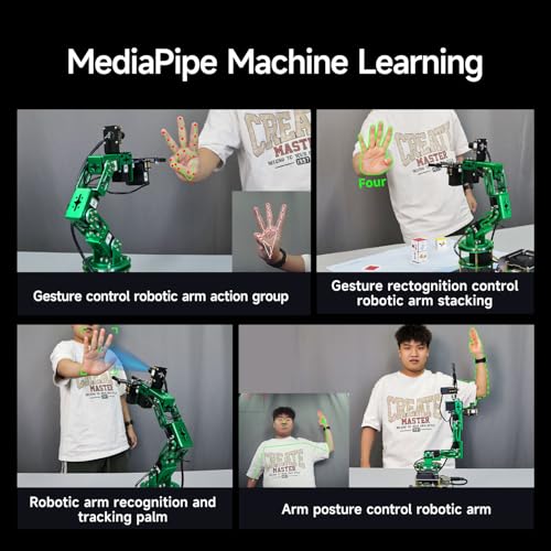 6DOF Robotic Arm for Raspberry Pi 5 ROS2
