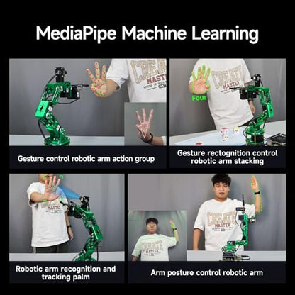 6DOF Robotic Arm for Raspberry Pi 5 ROS2