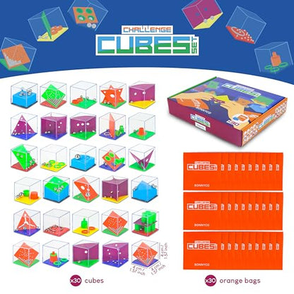 Brain Teaser Puzzles Cubes Kids Party Favors Pack 30. Pinata Goodie Bags Stuffers for Kids 3