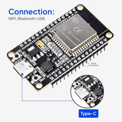 ESP 32 Super Starter Kit with Tutorial Compatible with Arduino IDE (35 Count)