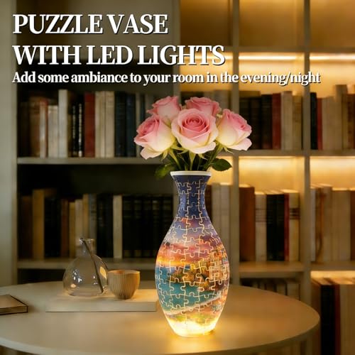 3D Puzzles Vase for Adults