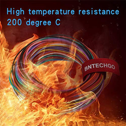 24 AWG Silicone Wire Kit 10 Color Each 5ft Stranded Tinned Copper
