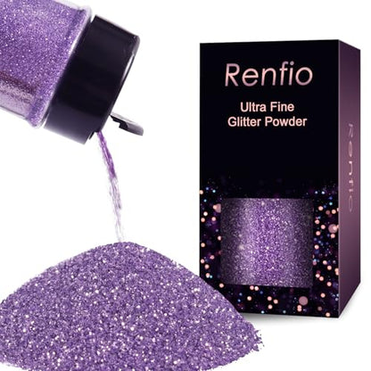 Ultra Fine Glitter Powder Metallic Resin Glitter 2.11 Oz