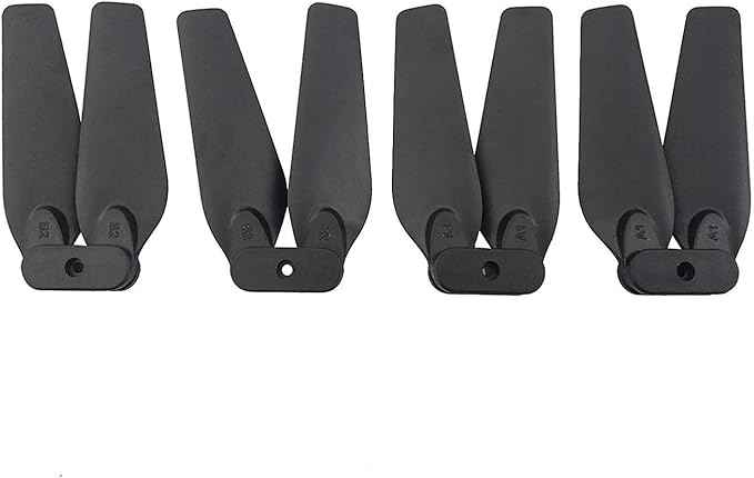 Black Accessory kit for E58 S168 JY019 Folding Quadcopter Spare Parts Remote Drone Propeller and Protective Cover and Landing Gear