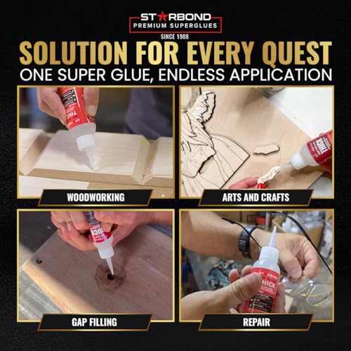 Thick Super Glue Pro Kit (2 Ounce)