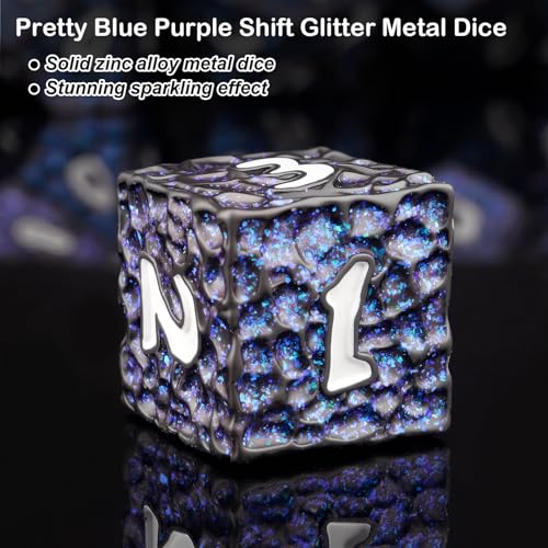 Metal DND Dice Set (7 Count)