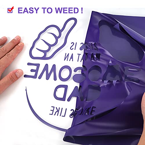 Purple Heat Transfer Vinyl Rolls