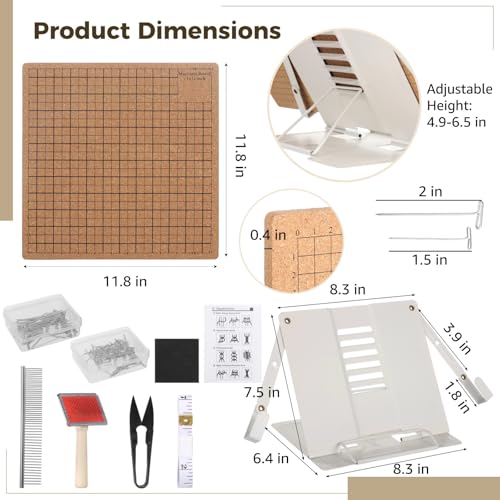 106 PCS Macrame Board Set