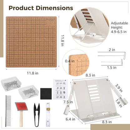 106 PCS Macrame Board Set