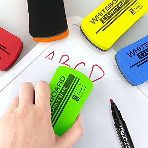 6 Pack Magnetic Dry Erase Erasers 4.2" x 2.2" (6 Count)