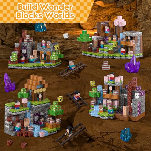 100pcs Magnetic Building Blocks (100 Count)