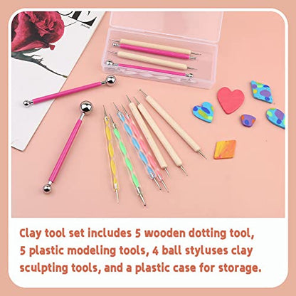 14 PCS Dotting Tools Ball Styluses Dotting Tools for Painting