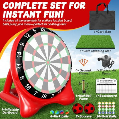 Inflatable Soccer Dart Board