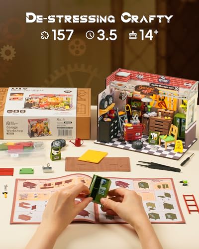 Workshop DIY Miniature Dollhouse Kit Creative Gift for Adults