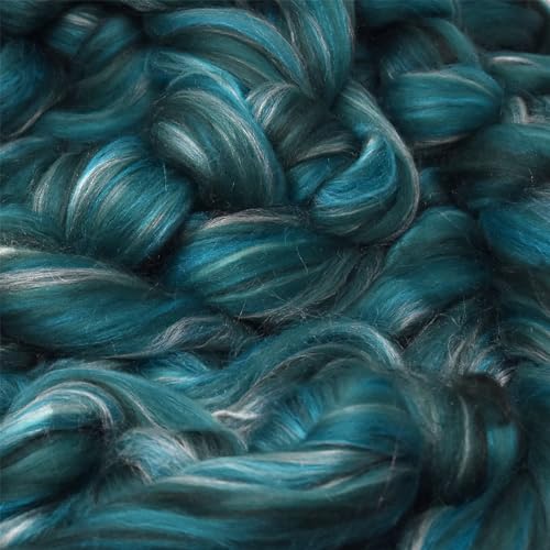 Merino Silk Luxe Tonal Designer Blend. Superfine Merino