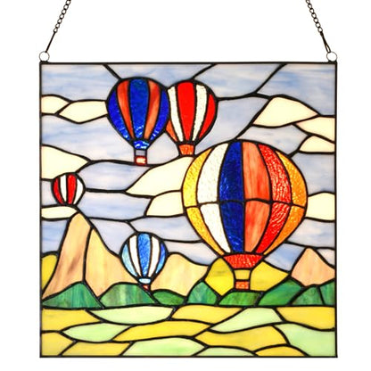 PA0002 Stained Glass Hanging Panel