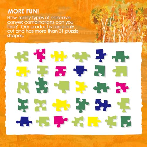 1000 Piece Puzzle for Adults Jigsaw Puzzles (1000 Count)