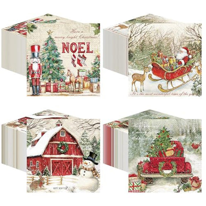 200 Pcs Christmas Napkins (200 Count)