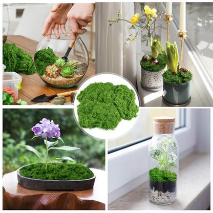 Fake Green Moss for Potted Plants