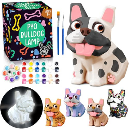 Paint Your Own Dog French Bulldog Lamp Kit (272 Ounce)