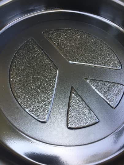 Peace Sign Stepping Stone Mold